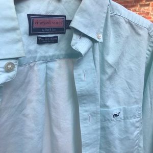 Sea foam Green Vineyard Vines Tucker Shirt